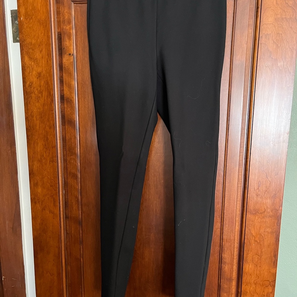 J Crew black straight pants